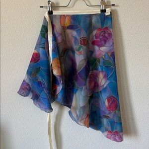 Brand new glassworks Aurora skirt, ballet wrap skirt dance holiday